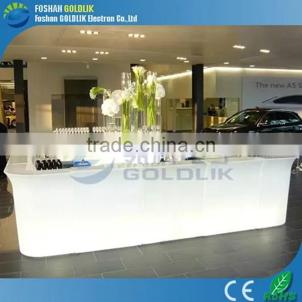 Music Control Illuminated Bar Furniture Set Commercial Bar Counters LED Mobile Bar Counter photo-4