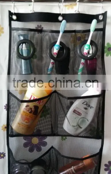 Bathroom Shampoo Storage Rack Over The Showerhead Caddy photo-2