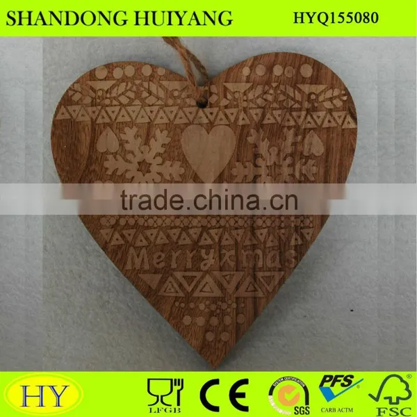 Cheap Unfinished Wooden Christmas Ornaments to Paint photo-4