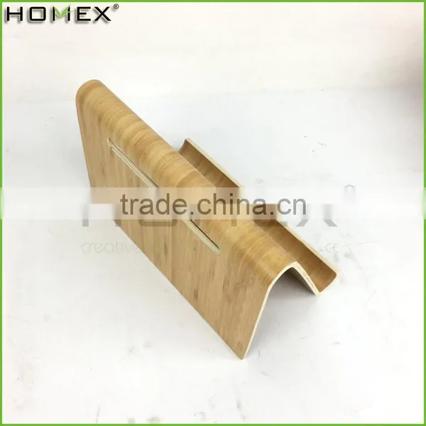 Bamboo Tablet Holder Cookbook Book E-readers Smartphones Stand Homex BSCI/Factory photo-6