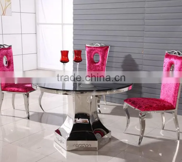 A8039 Cheap Round Dining Table and Chairs for Coffee Shop photo-4