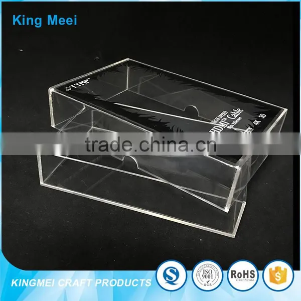 China Factory Transparent Square Acrylic Watch Box photo-3