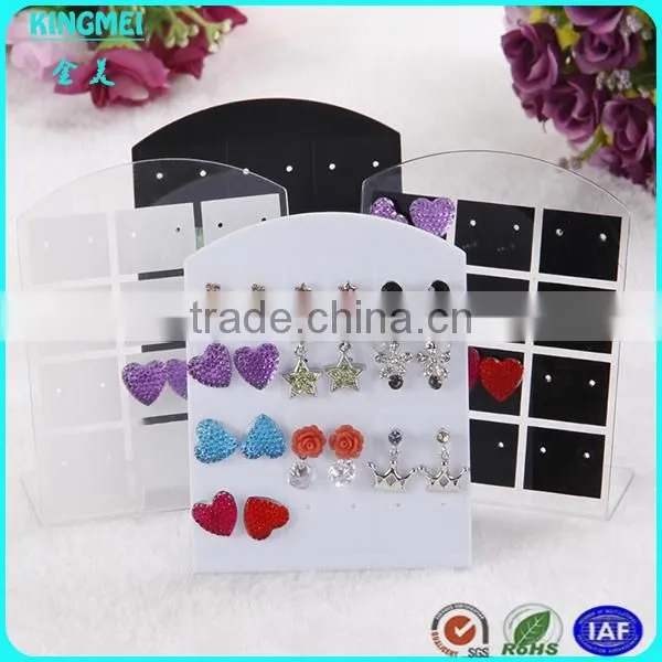 Clear L Shape Acrylic Jewelry Display & Plexiglass Jewelry Earring Holder & Perspex Jewelry Keeper Stand photo-5