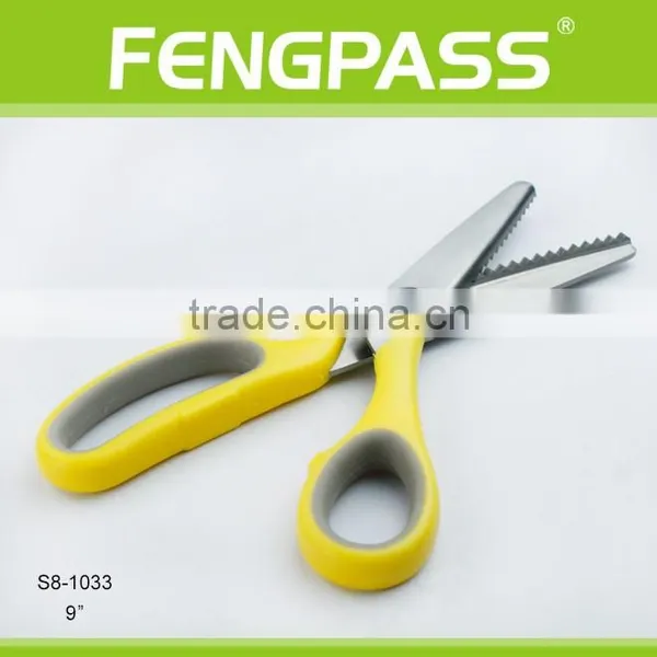 S8-1033 9" 2Cr13 Stainless Steel Blade With PP+TPR Plastic Handle Sewing Tool photo-3