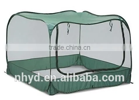 Garden Suppliers 4'Sqx3'H Anti-bird Net Pop-Up Bird Net Cover With Door photo-2