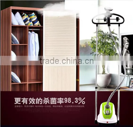 Professional Double Pole Mini Vertical Garment Steamer photo-3