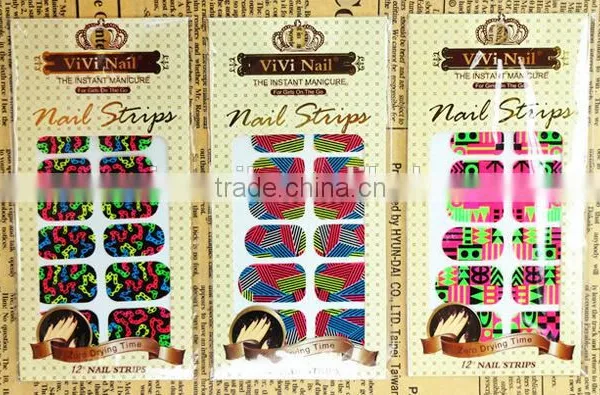 Vivi Nail Nail Supplies Grow in Dark Printing Wholesale Custom Nail Wrap photo-3