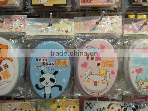 Lovely cartoon plastic mirror