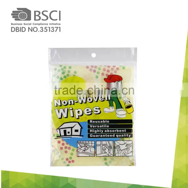 Printed Dish Nonwoven Wipe/all Purpose Clean Wipe Spunlace Nonwoven Muli-purpose Cleaning Wipes for Kitchen photo-3