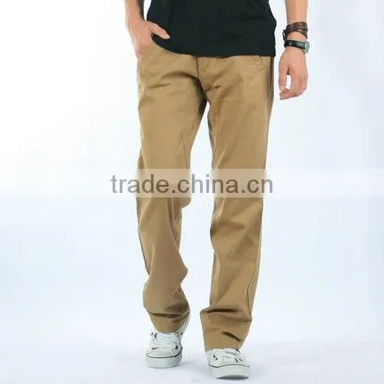 Custom Big Size 100% Cotton Work Trousers Loose Mens Khaki Drill Cargo Work Pants photo-2