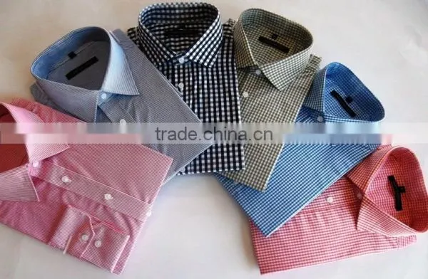 Men''s Long Sleeve Ginham Check Shirt