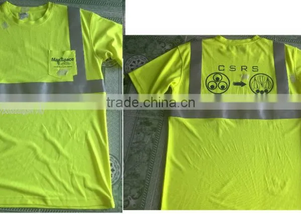 Reflective Shirt, Short Sleeve , 100 % Polyester photo-3