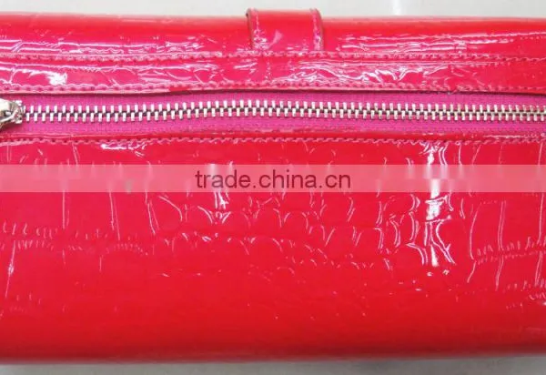 Fashion New Croco Cowhide Genuine Leather Popular Wallet photo-4
