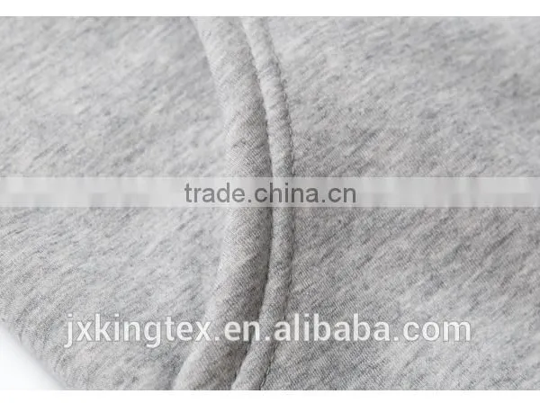 Jiangxi Kingtex CVC 60/40 Fleece Different Colors Back and Front Prints Kangaroo Pocket Unisex Hoodies Manufacturer In China photo-6
