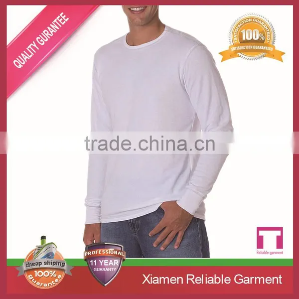 Hot Sale Bulk Soft Cotton Long Sleeve Tshirt Promotional Printing OEM Supplier in China photo-3