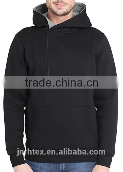 Custom Blank Hoodies With a Side Zipper With Pocket photo-2