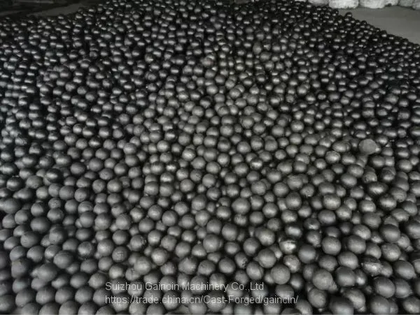 Dia.30,60,80mm Casting Iron Grinding Balls, Alloy Casting Chromium Grinding Media Balls photo-2