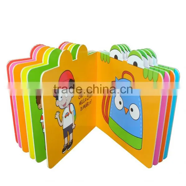 Hardcover Book Printing Custom Special-shape Children Carton Board Book Hot Stamping photo-4