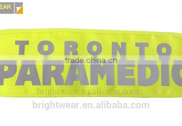 Heat Transfer Printed Reflective Logo on Patch Which Used on Safety Clothing photo-2