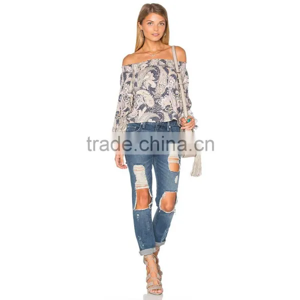 Lady Latest New Fashion Lace Blouse Designs photo-4