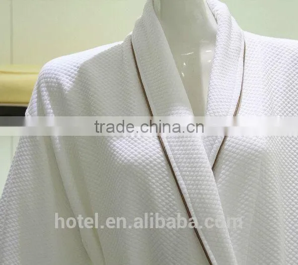 High Quality Waffle Knitted Bath Robe photo-2