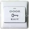 86LX86W(mm) Plastic Housing Door Exit Push Button Suitable for Concealing Box