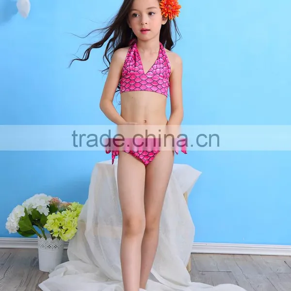 Mermaid Girls Sea Wave Bikini Set Mermaidens Swimsuits and Swimwear photo-5