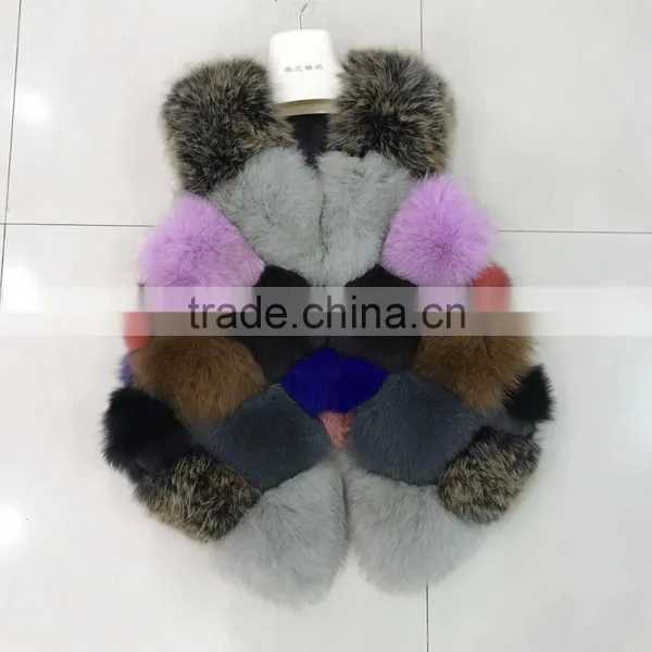 SJ043 Top Quality New Arrival Drop Sale Women Fox Apparel Vest