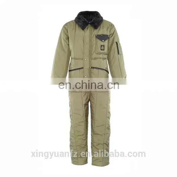 OEM Men's Winter Safety Work Coveralls for Freezer Wear photo-6