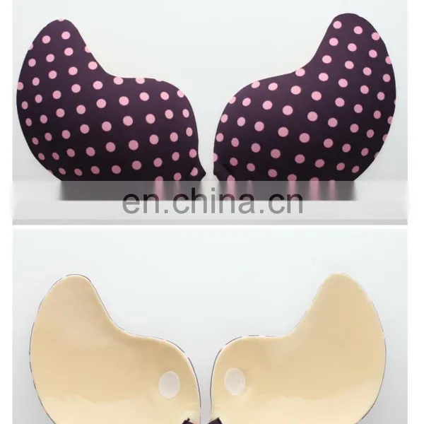 High Quality Self Adhesive Strapless Backless Invisible Bra Push up Invisible Bra