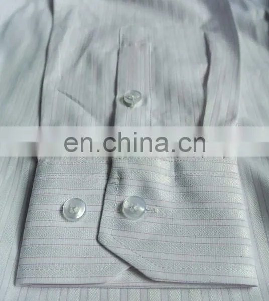 Hot 100% Cotton Men's Long-Sleeve High Quality Formal Dress Shirt photo-5