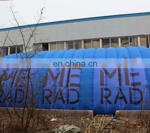 Costomized New Style Multicolor Giant Entrance Inflatable Tunnel Tent for Sale photo-2