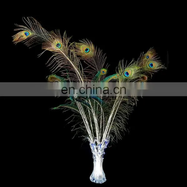 Factory Wholesale High Quality Big Eye Natural Peacock Feathers photo-2