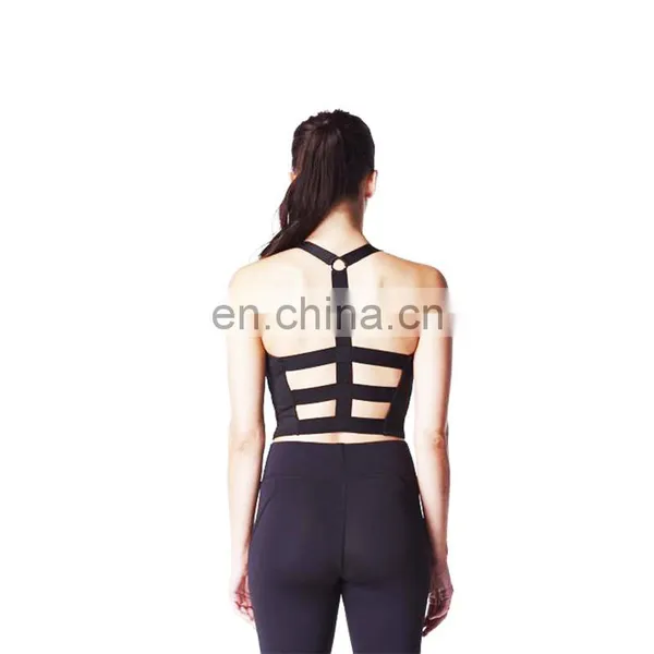 Soft Yoga High Impact Seamless Sports Lady Sex Bra photo-3