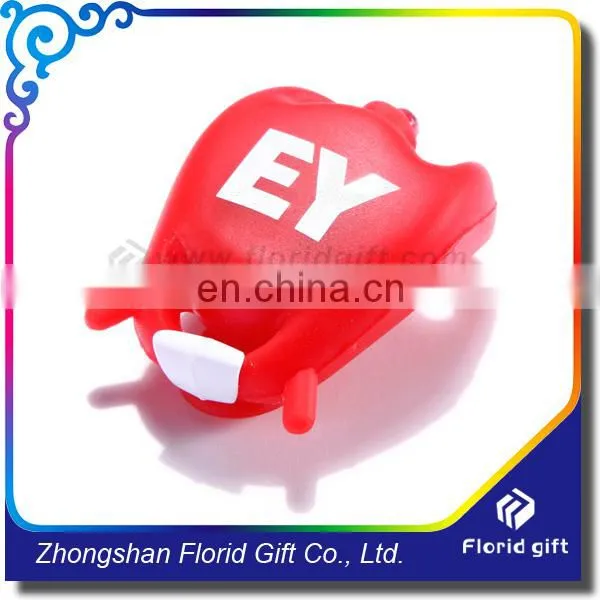 Mini Silicone Cycling Bike Light LED Front / Rear Security Warning Lamp photo-2