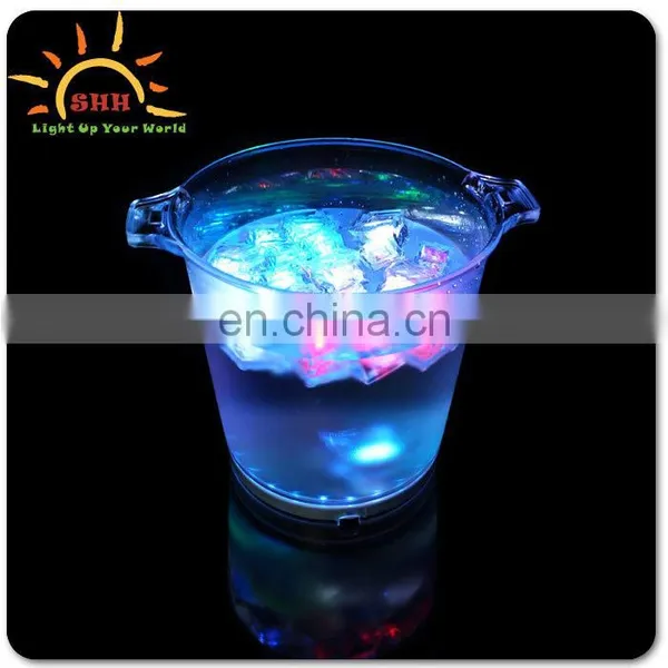 Ice Bucket Led Cooler Light up Flashing Bucket for Party Bar Multicolor Led Lighted Ice Barrel
