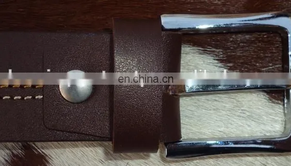 Brown Belt Fashion Leather Belt Genuine Leather Belt Dressing Belt photo-2