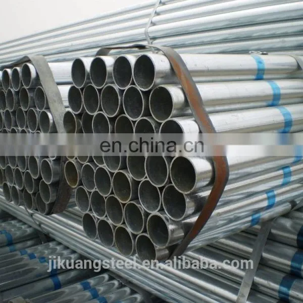High Quality Steel Pipe/ ASTM Q235 Galvanized Pipe photo-5