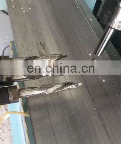 Hot Sale Aluminum Copying and Three Hole Drill Machine in Factory photo-7