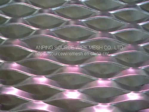 Decorative Aluminium Expanded Metal Mesh photo-3