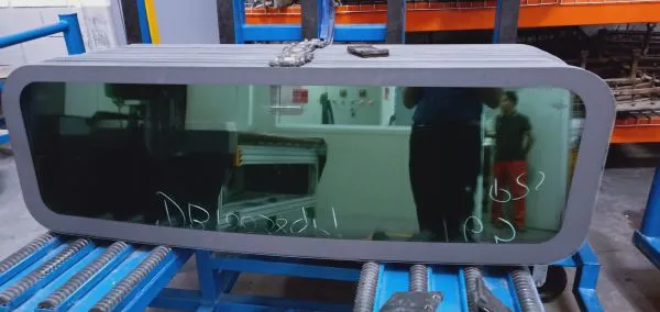 Automotive Glass Bending and Tempering Furnace Double Curvature and Side Lites photo-2