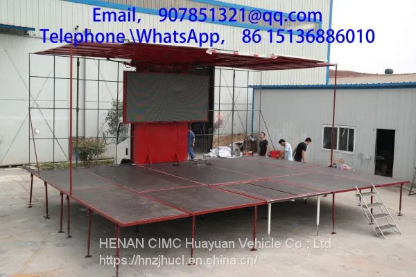 5.2 Meters Long Customized Mobile Stage Truck photo-5
