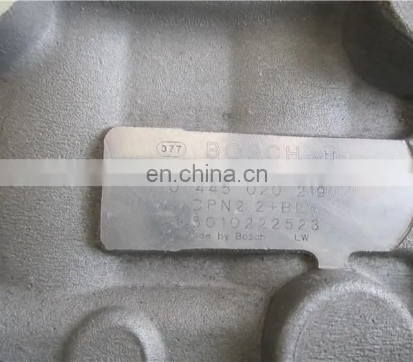 P.N. 5010222523 0445020219 Fuel Pump for Dongfeng Renault Engine Parts photo-3