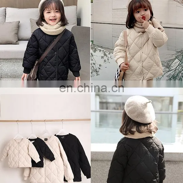 3206 1-8years Children Boutique Baby Clothing Outdoor Wadded Jacket photo-2