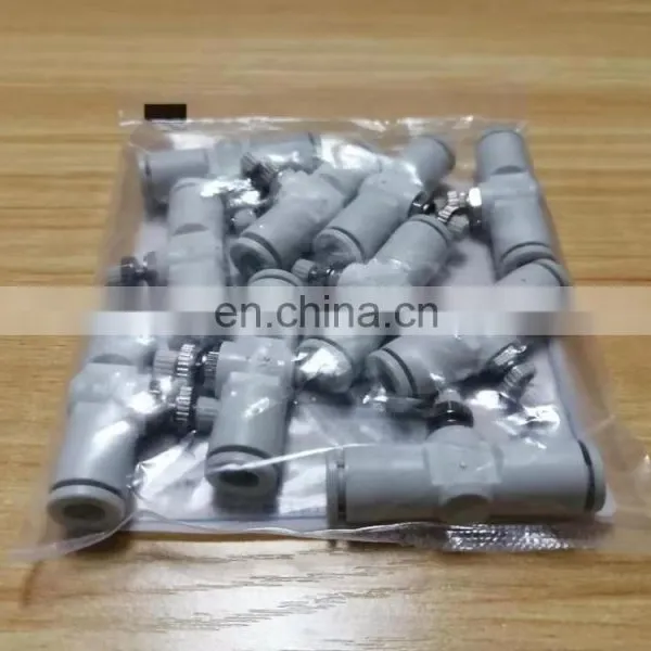 SMC Type Pipe Throttle Valve Rotary Air Fitting Connector AS1001F-06 photo-5