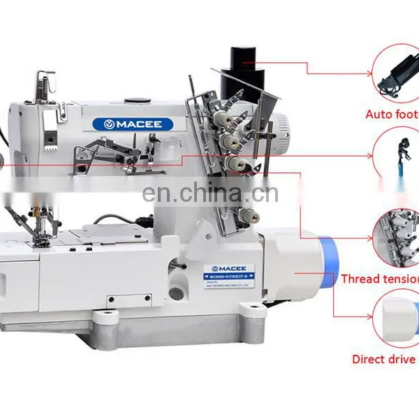MC 500D-01CB/EUT-B HIGH-SPEED INTERLOCK SEWING MACHINE WITH AUTO-TRIMMER photo-2