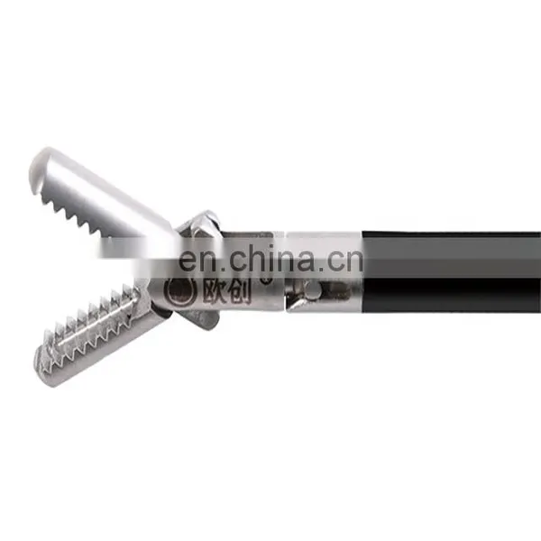 Geyi Autoclavable Laparoscopic Instruments Endoscopic Instruments for Dogs and Cats Veternary Surgery 2.8mm Duck-jaw Grasping photo-3