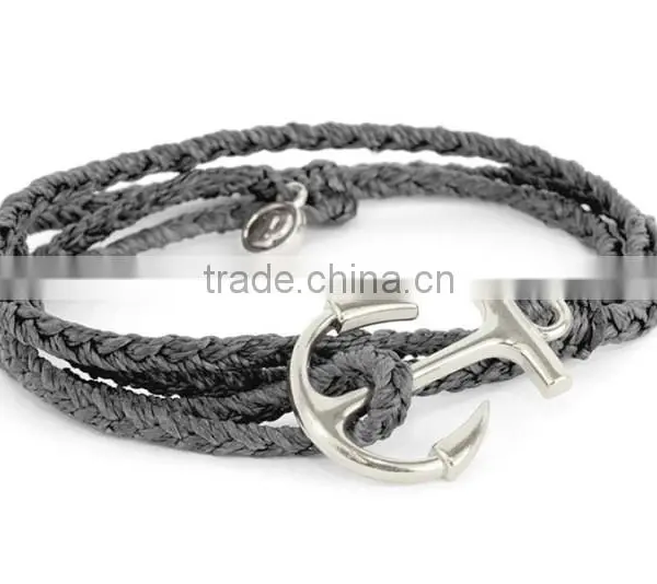 Wholesale Hot Gold Arrow Bracelet Wax Cord Braid Bracelet photo-5