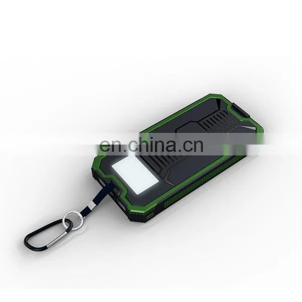 Universal Mini 1000mah Waterproof Mobile Solar PowerBank Solar Charger Battery Portable External photo-2