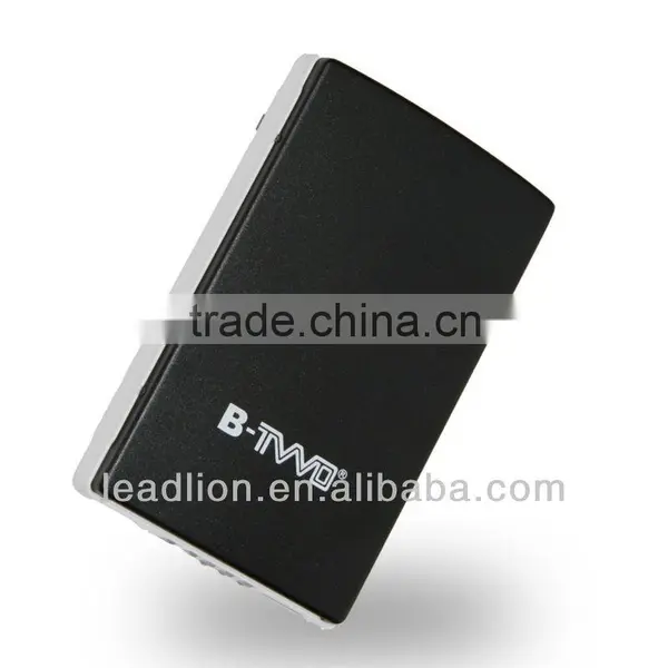 Aluminum Supper Mobile Power ED804 13000mAh Two USB Output Power Bank Portable External Battery Universal Battery Charger photo-4